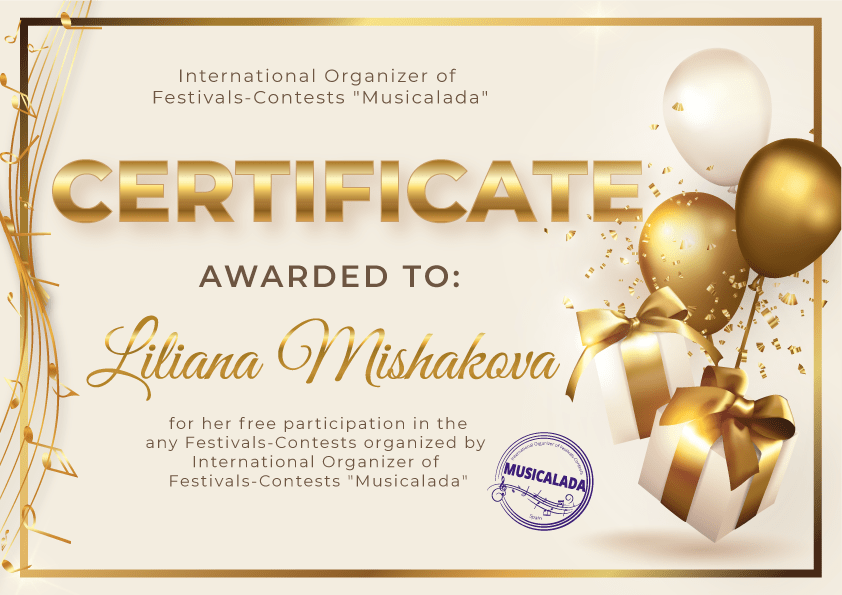 festivals-contes gift certificate for the best performer